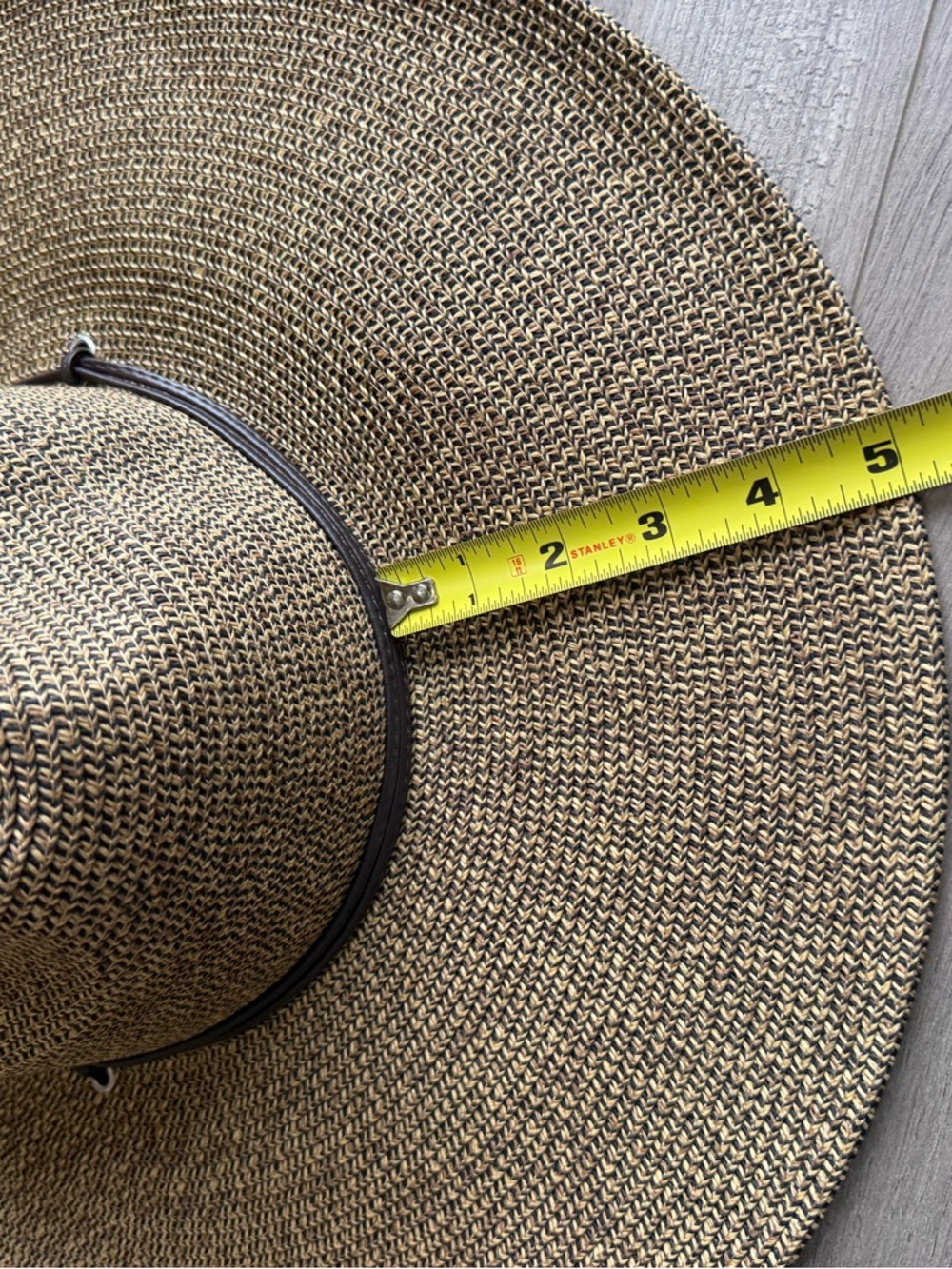 NWT San Diego Hat Company El Campo 5" Brim Sun Hat - Unisex Medium - Picture 2 of 9